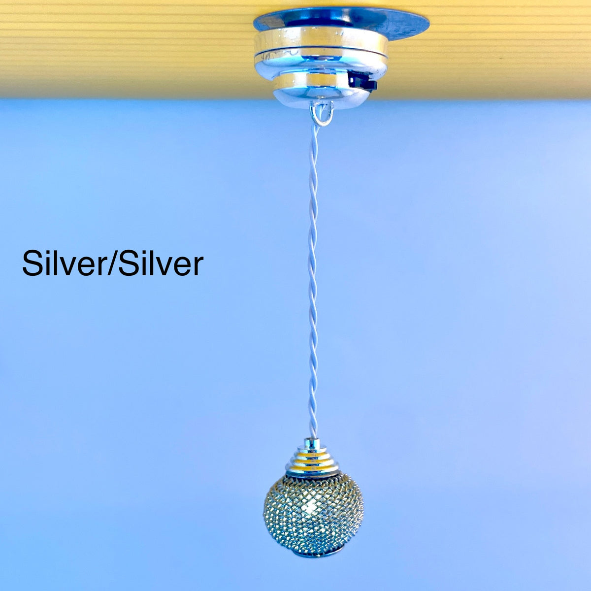 112 LED Miniature Battery Operated Ceiling Light A WeeBitTeeny