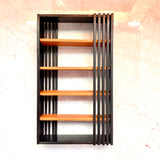 1:12 Miniature Modern 5 Tier Storage Book Shelf