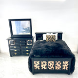 1:12 Modern Miniature Cheetah Bedroom Set